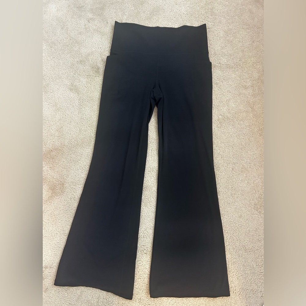 Athleta Black Flare Pants